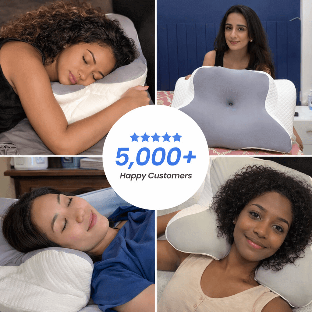AlignRest™ Premium Butterfly Contour Pillow