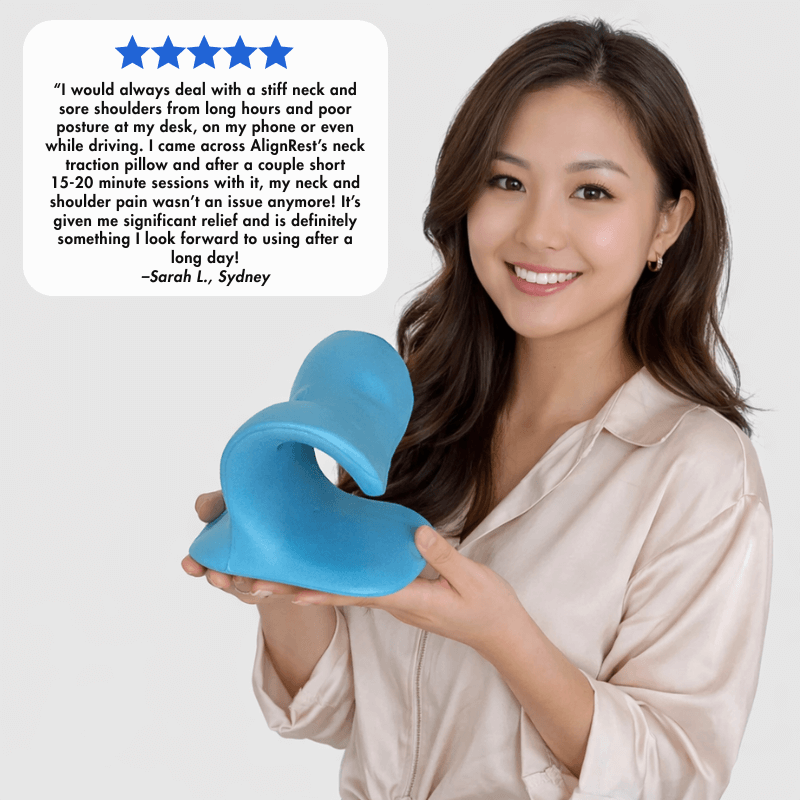 AlignRest™ Orthopaedic Neck Traction Pillow