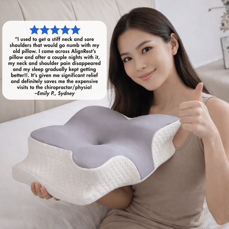 AlignRest™ Orthopaedic Butterfly Contour Pillow