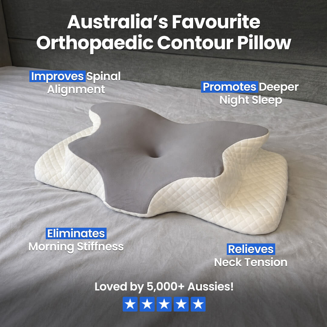 AlignRest™ Butterfly Contour Sleeping Pillow