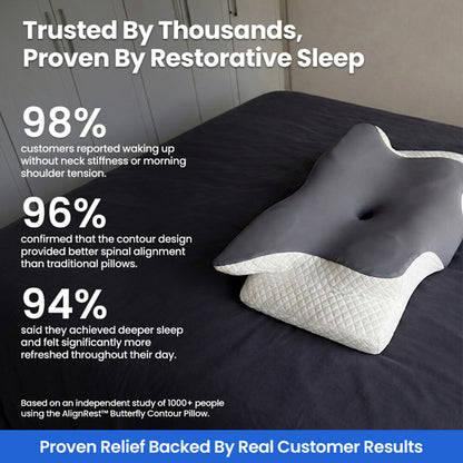 AlignRest™ Orthopaedic Butterfly Contour Pillow