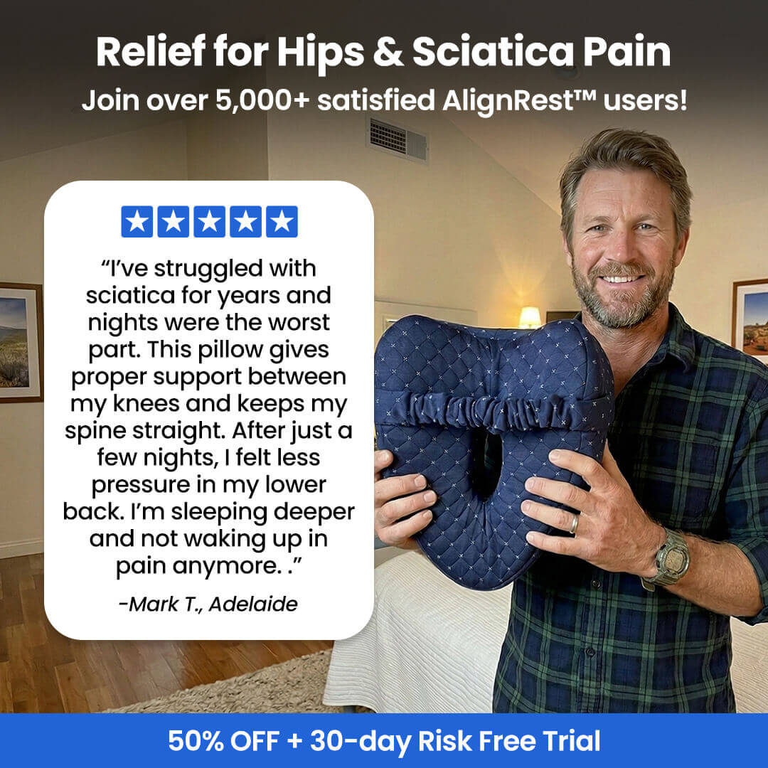 AlignRest™ Premium Orthopaedic Leg Pillow