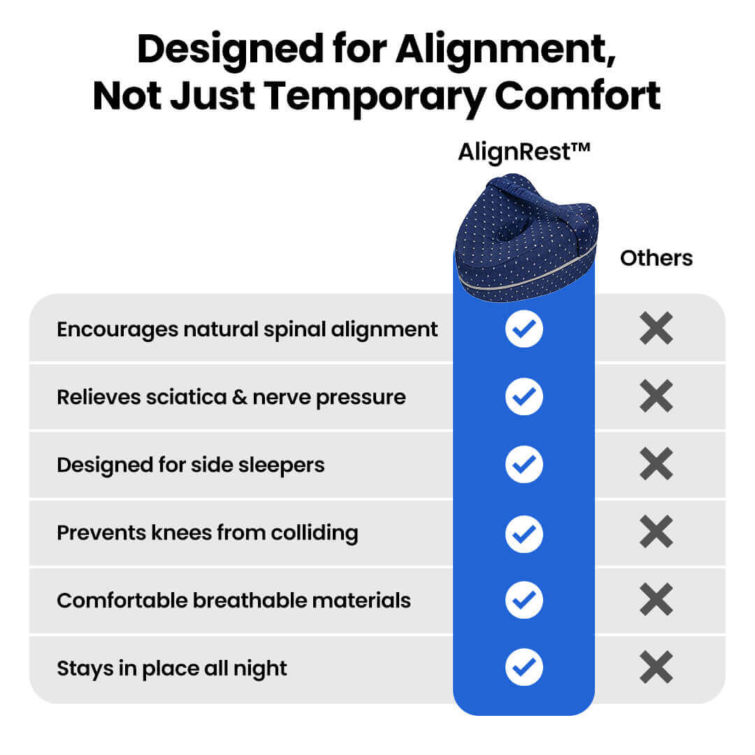AlignRest™ Premium Orthopaedic Leg Pillow
